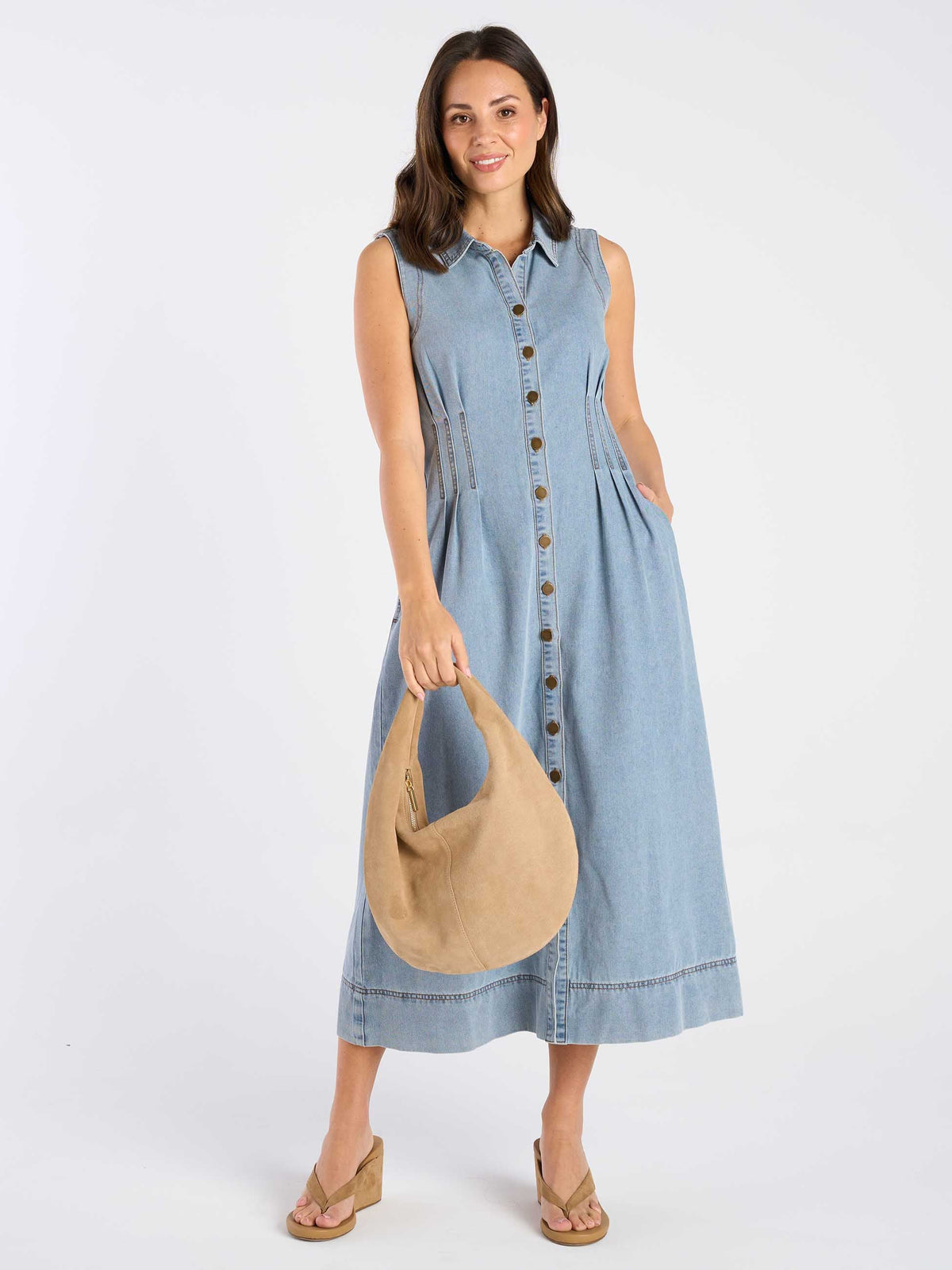 Evie Denim Dress