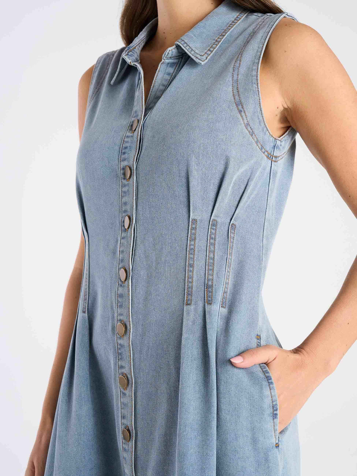 Evie Denim Dress