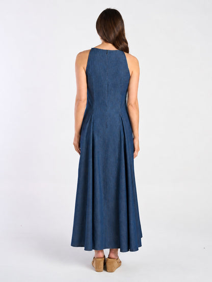 Zoe Cotton Denim Dress