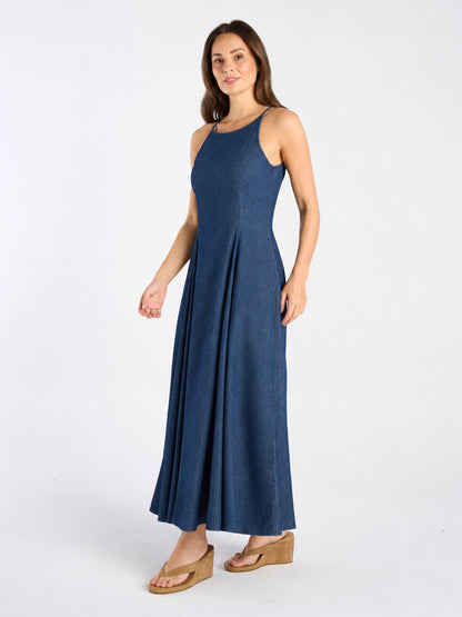 Zoe Cotton Denim Dress