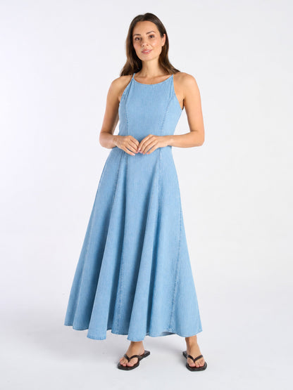 Zoe Cotton Denim Dress