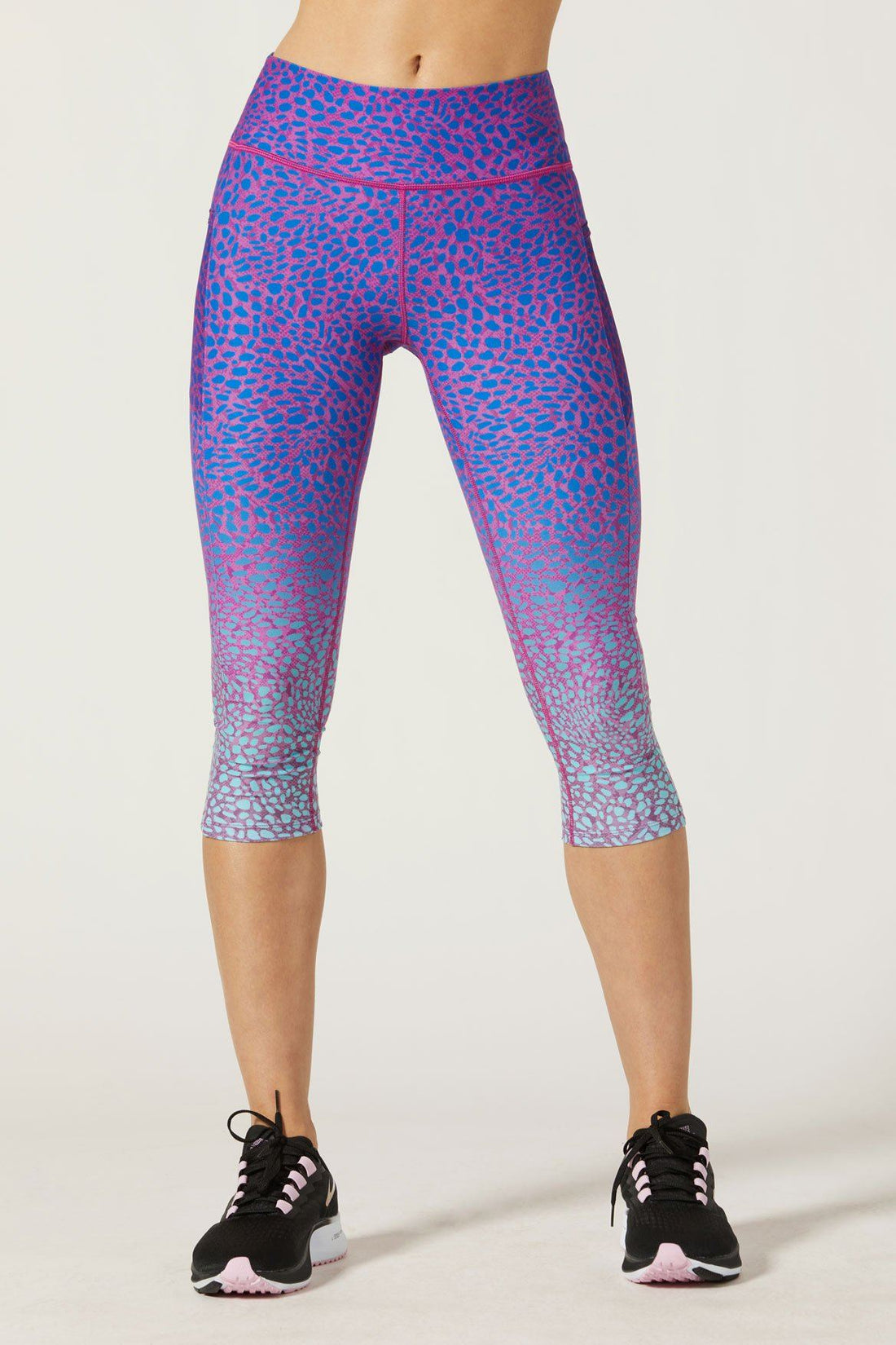 Nala Cropped High Waist Legging Celsius Purple