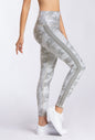 Light Grey Heather Camo Side Stripe Leggings