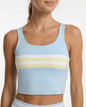 Paula Tank Stripped Baby Blue