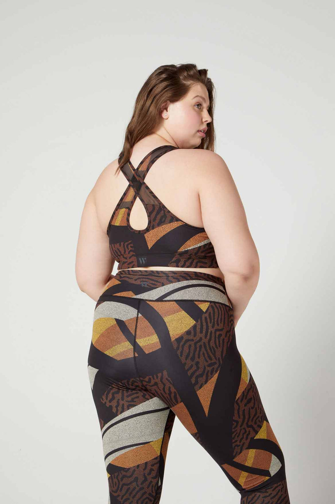 Rebel Cross Back Bra Totem
