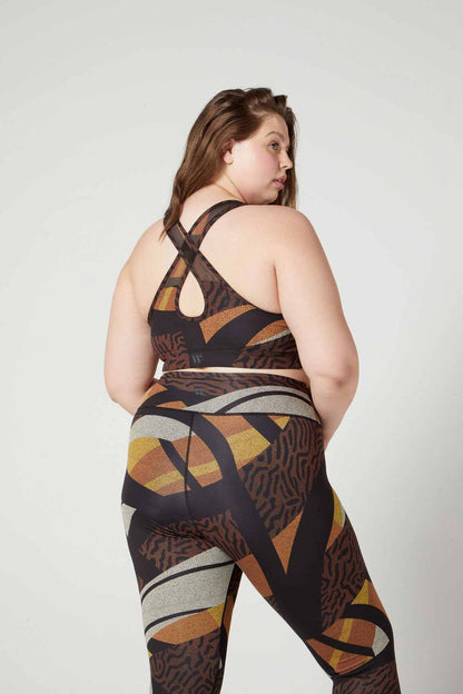 Rebel Cross Back Bra Totem
